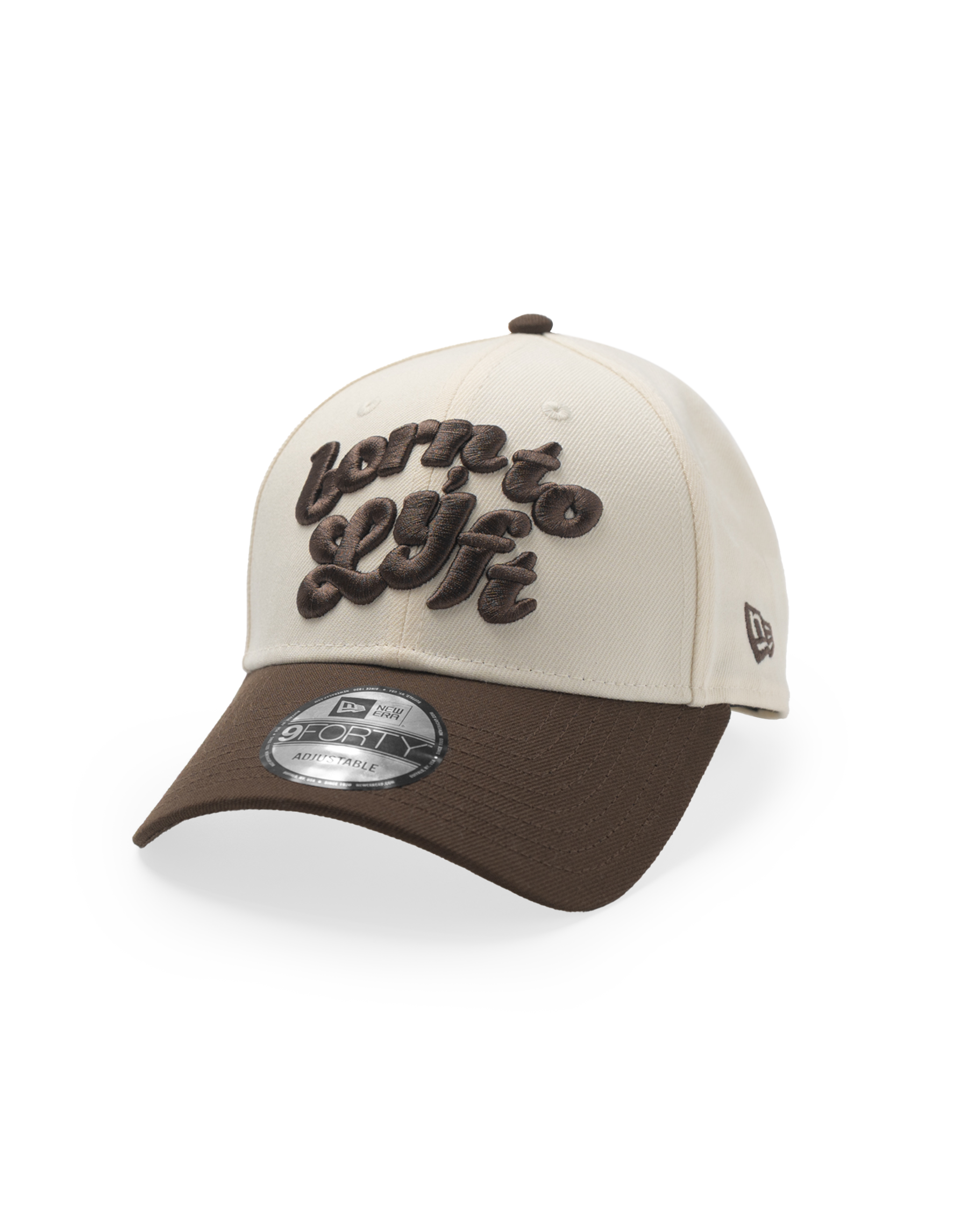 【完売品】LYFT NEW ERA CAP ニューエラ キャップ BROWN LÝFT × New Era 9Forty Bicolor BTL Logo - Brown