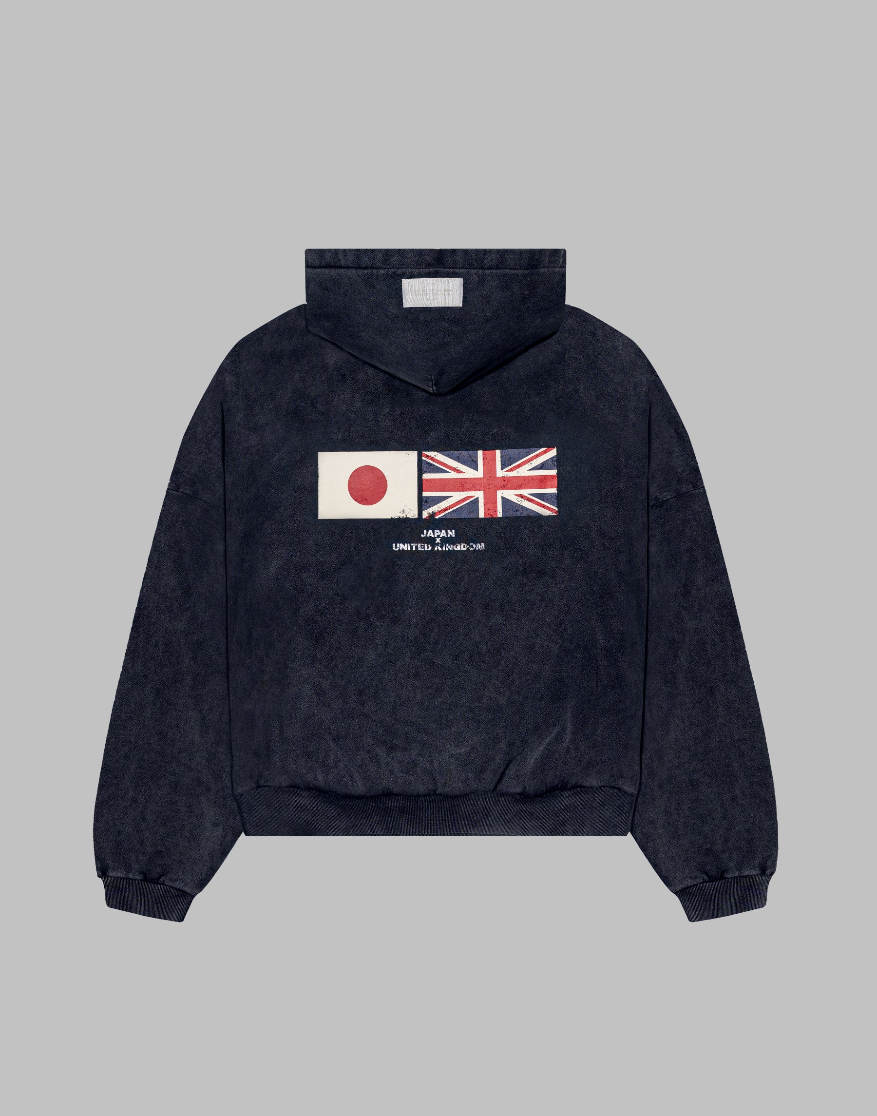 LÝFT Flag Vintage Sweat Hoodie - Navy