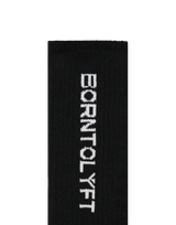 LÝFT Emblem Socks - Clear Black