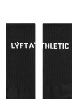 LÝFT 애슬레틱 로고 양말 - 블랙