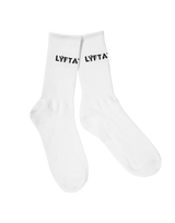 LÝFT 애슬레틱 로고 양말 - 화이트