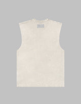 UK Line Design Vintage Tanktop - Ivory