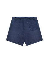 LÝFT 로고 빈티지 스웨트 쇼츠 - 네이비