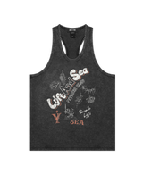 LÝFT × WIND AND SEA Graphic Tanktop - Black