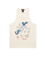 LÝFT × WIND AND SEA Graphic Tanktop - Ivory