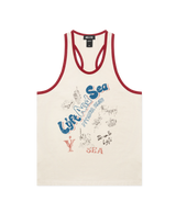 LÝFT × WIND AND SEA Graphic Tanktop - Red