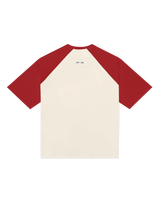 LÝFT × WIND AND SEA Raglan Sleeves Big T-Shirt - Red