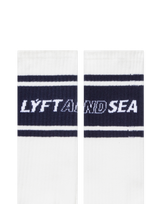 LÝFT × WIND AND SEA Logo Socks - Navy