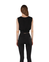 Boucle Knit Tanktop - Black