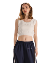 Boucle Knit Tanktop - Off White