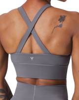 LÝFT Cross Strap Bratop - D.Grey