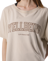 College Logo Big T-Shirt - White