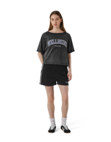College Logo Big T-Shirt - Black