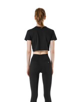 Standard Cropped T-Shirt - Black
