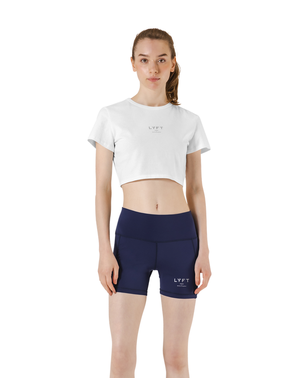 Standard Cropped T-Shirt - White