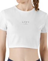 Standard Cropped T-Shirt - White