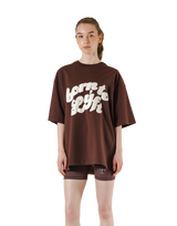 Old Born To LÝFT Big T-Shirt - Brown