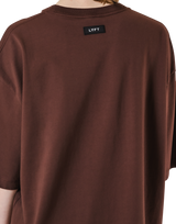 Old Born To LÝFT Big T-Shirt - Brown