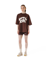 Old Born To LÝFT Big T-Shirt - Brown