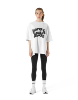 Old Born To LÝFT Big T-Shirt - White
