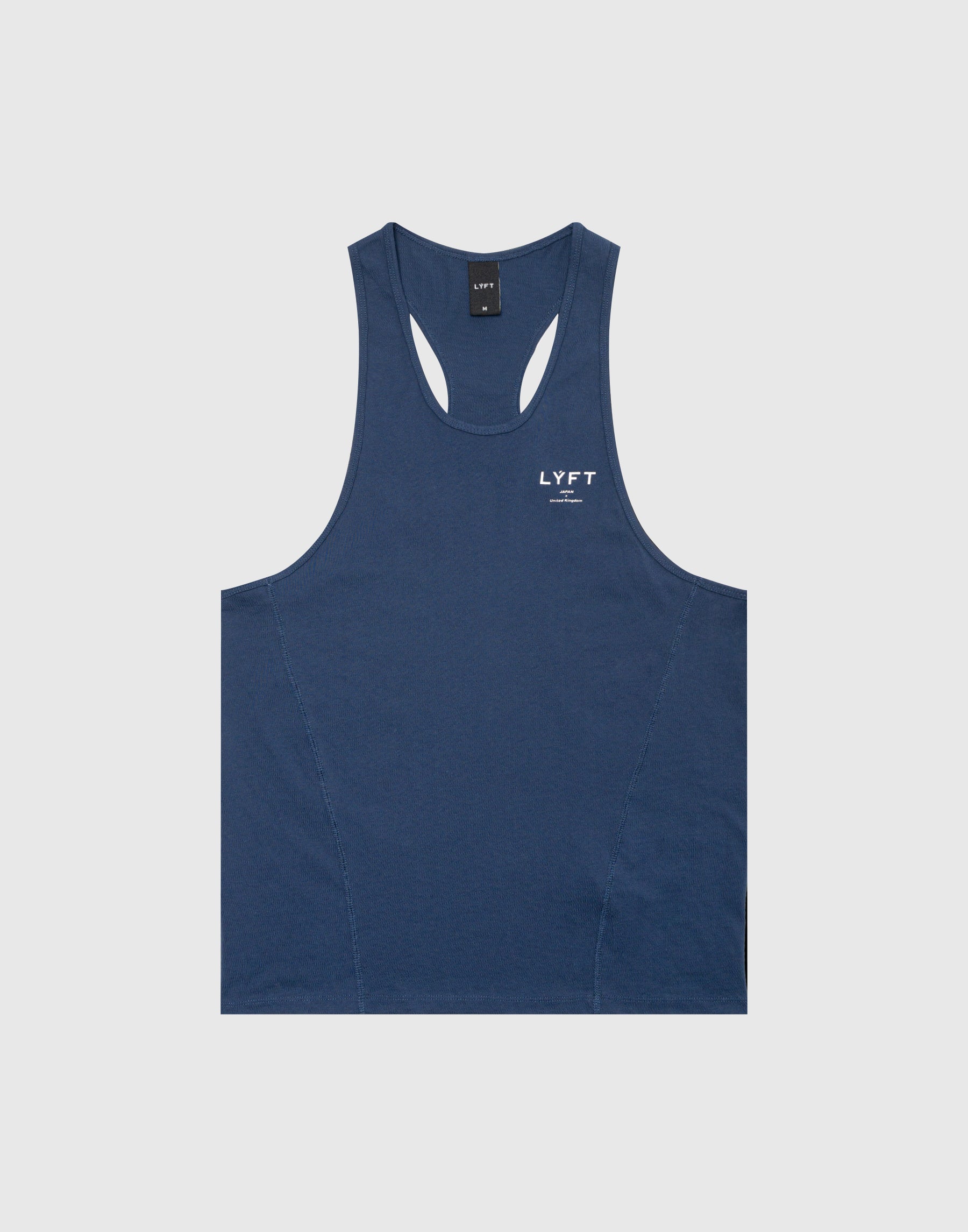 One Point Logo Training Tank Top - Navy – LÝFT