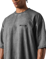 Extend Cotton Big T-Shirt - D.Grey