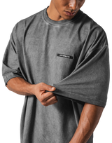 Extend Cotton Big T-Shirt - D.Grey