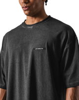 Extend Cotton Big T-Shirt - Black