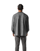 Extend Cotton Long Sleeve T-Shirt - D.Grey