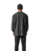 Extend Cotton Long Sleeve T-Shirt - Black