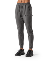 Wappen Stretch Slim Straight Pants - D.Grey