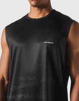 Faded Graphic Tank Top - Black