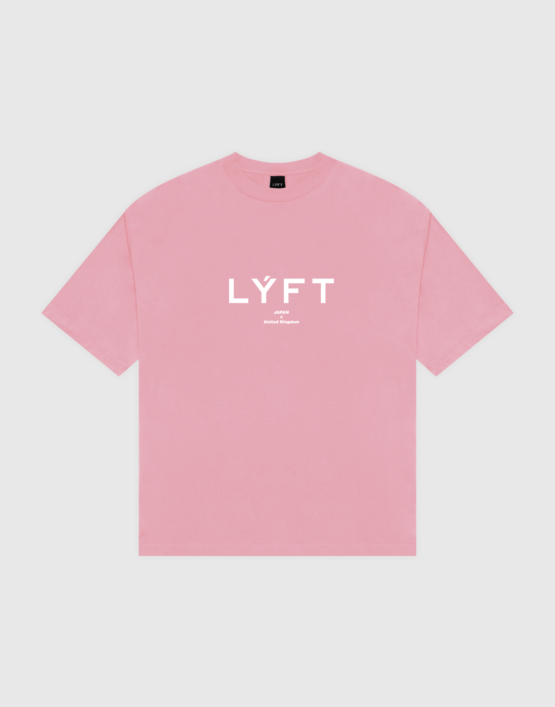 LÝFT Logo Big T-Shirt V.2 - Pink