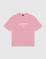 LÝFT Logo Big T-Shirt V.2 - Pink