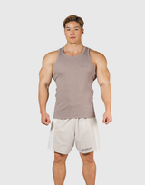 Original Embroidered Tanktop - Beige