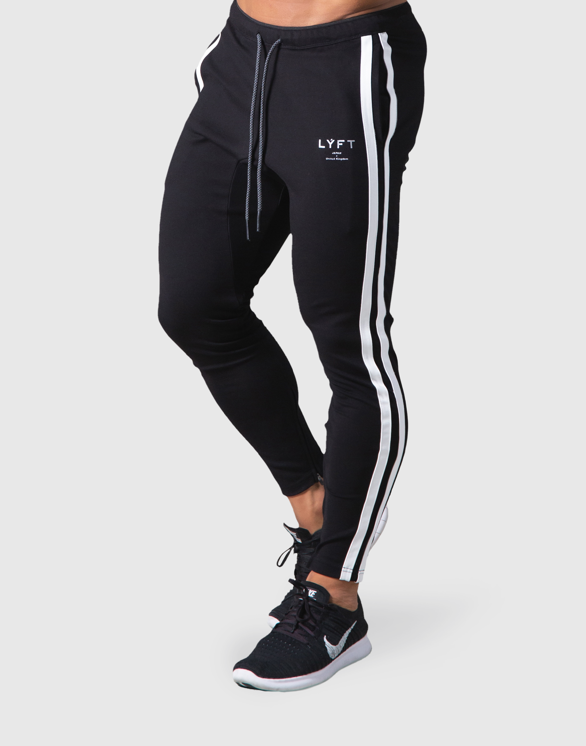 LYFT Stretch 2 Line Pants - Black – LÝFT