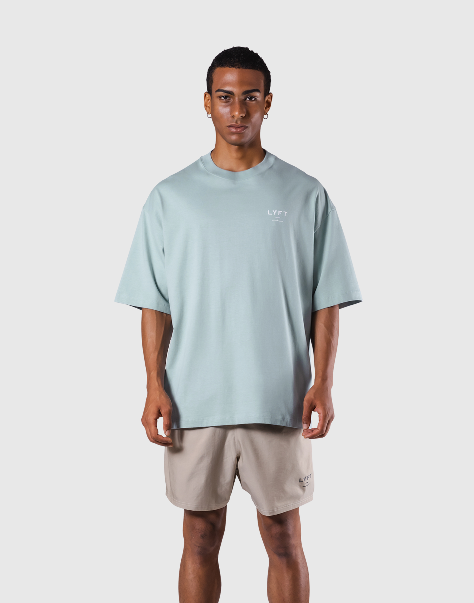 One Point LÝFT Big T-Shirt - L.Blue One Point LÝFT Big T-Shirt - L.Blue