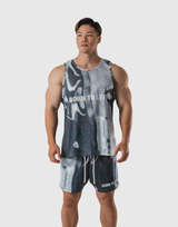 BTL Graphic Mesh Tanktop - Black