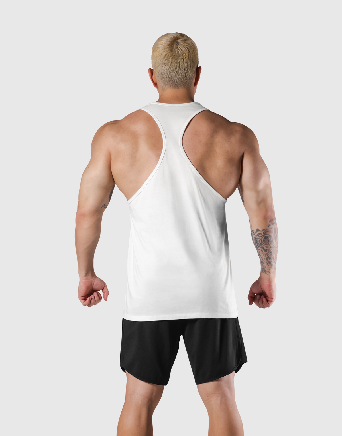 One Point Logo Training Tanktop - White