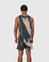 BTL Graphic Mesh Tanktop - Brown