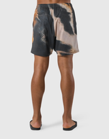 BTL Graphic Mesh Shorts - Brown