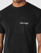 LÝFT Ringer T-Shirt - Black