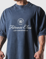 Vintage Emblem Extra Big T-Shirt - Navy