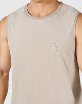LÝS Logo Pile Tanktop - Ivory