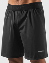 Waist LÝFT Logo Athletic Shorts - Black