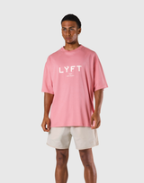 LÝFT Logo Big T-Shirt V.2 - Pink
