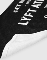 LÝFT Athletic Logo Towel - Black