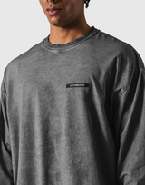 Extend Cotton Long Sleeve T-Shirt - D.Grey