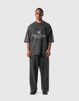 Vintage Emblem Extra Big T-Shirt - Black