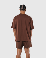 LÝFT Logo Big T-Shirt V.2 - Brown